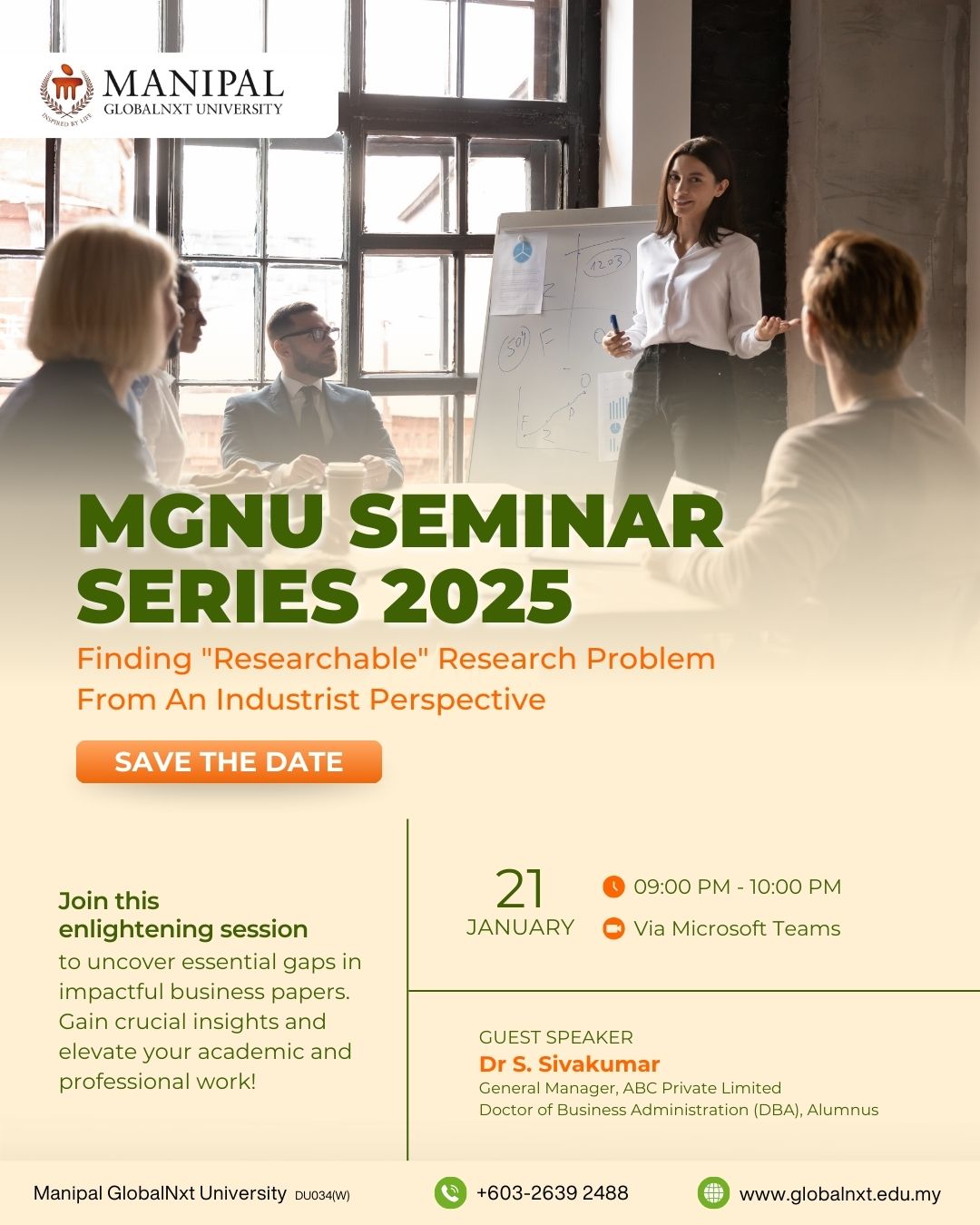 Finding "Researchable Research Problem From An Industrialist Perspective Related events